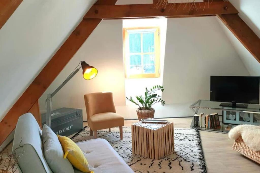 Ferienwohnung Adorable Petit Loft Clim Wifi Au Pied De La Cite Sarlat Exterior foto